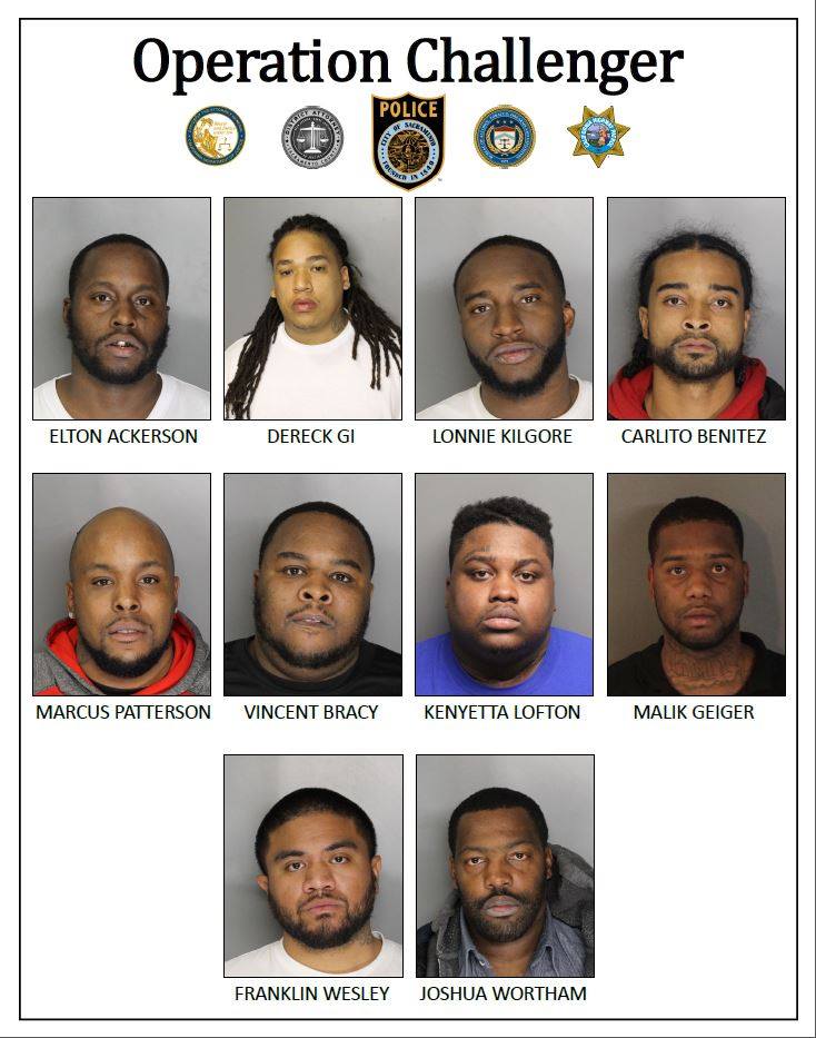 DOJ Special Agents Assist Sacramento Police with “Operation Challenger