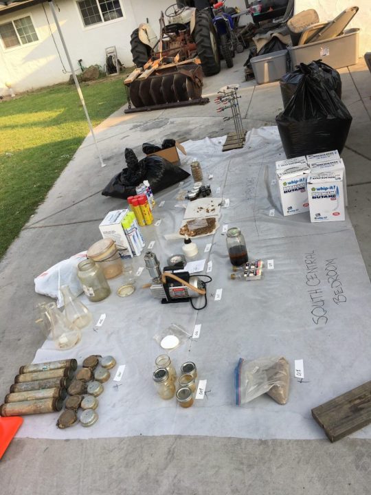 Kings County Law Enforcement Bust Butane Honey Oil Lab California