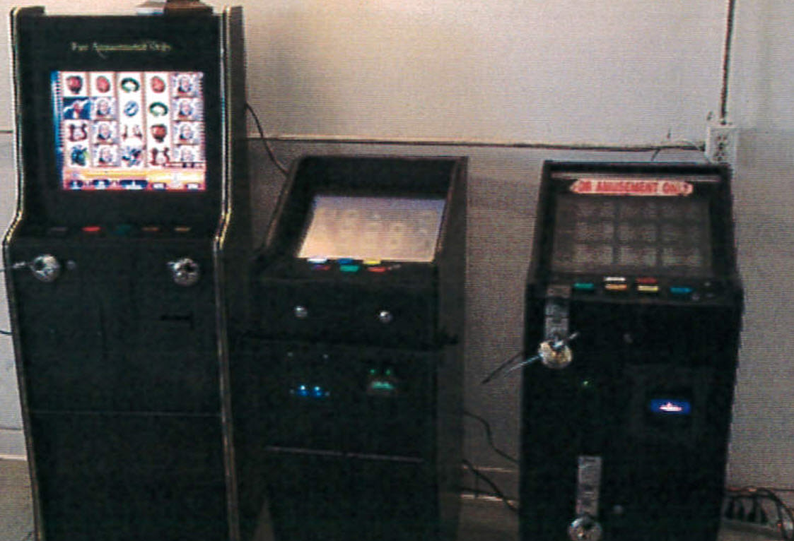 Illegal gambling machines