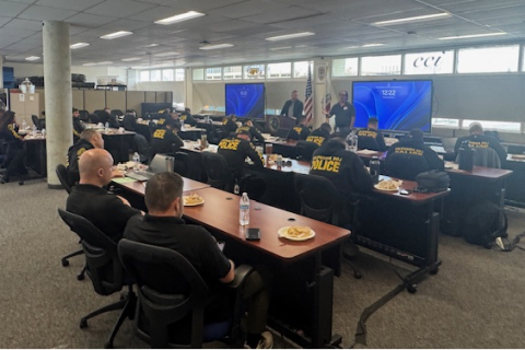 CSLEA and ASA-DOJ Speak to Special Agents at DOJ Advanced Training Center in Sacramento