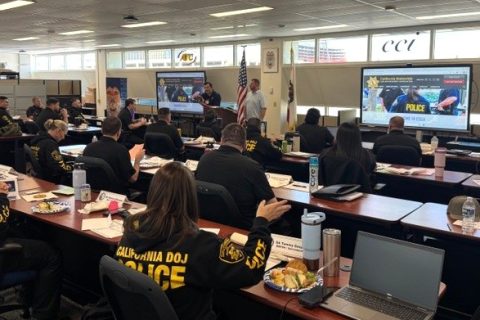 CSLEA and ASA-DOJ Speak to Special Agents at DOJ Advanced Training Center in Sacramento